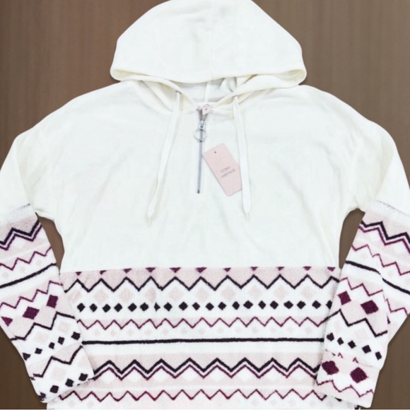 NWT Como Vintage Fuzzy Hoodie - Picture 4 of 6